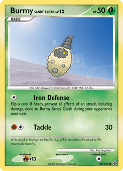 Burmy Sandy Cloak #54 from Majestic Dawn