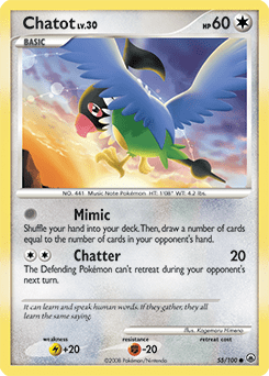 Chatot #55 from Majestic Dawn
