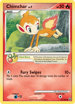 Chimchar #57 from Majestic Dawn