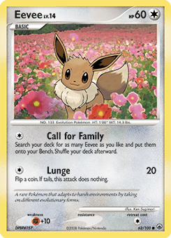 Eevee #62 from Majestic Dawn