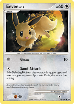 Eevee #63 from Majestic Dawn