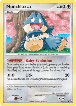 Munchlax #68 from Majestic Dawn