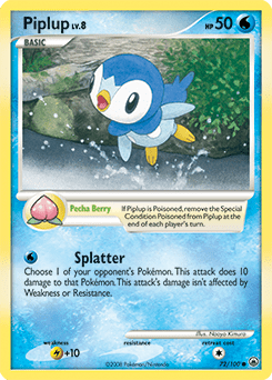 Piplup #72 from Majestic Dawn