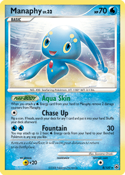 Manaphy #8 from Majestic Dawn