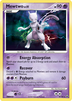Mewtwo #9 by Kent Kanetsuna