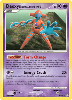 Deoxys Normal Forme #1 from Legends Awakened