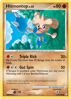 Hitmontop #101 from Legends Awakened