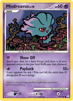 Misdreavus #107 from Legends Awakened