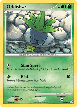 Oddish #111 from Legends Awakened