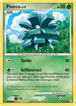 Pineco #113 from Legends Awakened