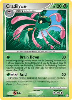 Cradily #21 from Legends Awakened