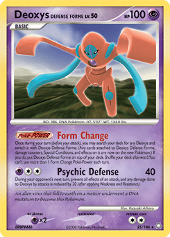 Deoxys Defense Forme #25 from Legends Awakened