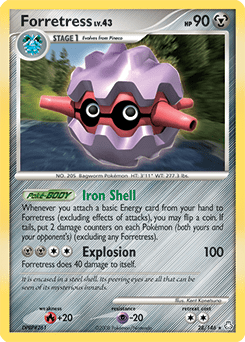 Forretress #28 from Legends Awakened