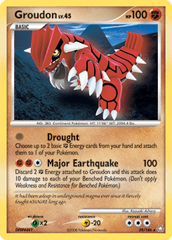 Groudon #29 from Legends Awakened