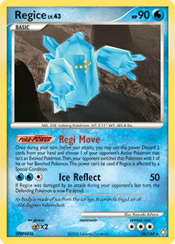 Regice #36 from Legends Awakened
