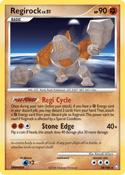 Regirock #38 from Legends Awakened