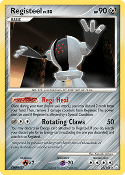 Registeel #39 from Legends Awakened