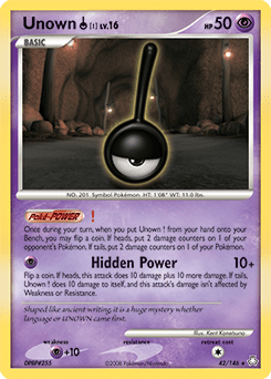 Unown ! #42 from Legends Awakened