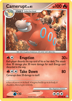 Camerupt #47 from Legends Awakened