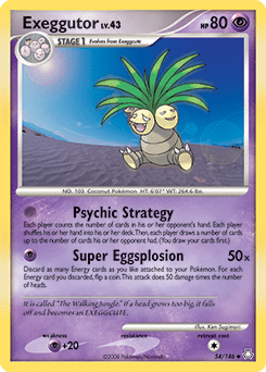 Exeggutor #54 from Legends Awakened