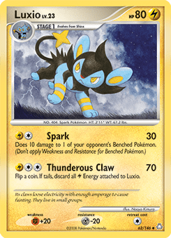 Luxio #62 from Legends Awakened