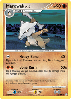 Marowak #63 from Legends Awakened