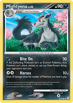 Mightyena #66 from Legends Awakened