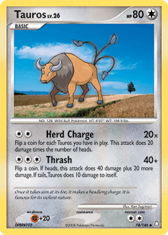 Tauros #74 from Legends Awakened