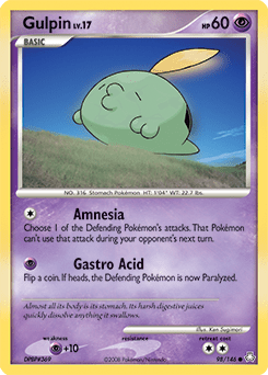 Gulpin #98 from Legends Awakened