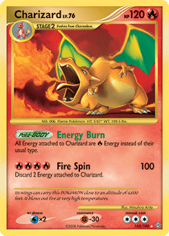 Charizard #103 from Stormfront