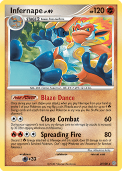 Infernape #3 from Stormfront
