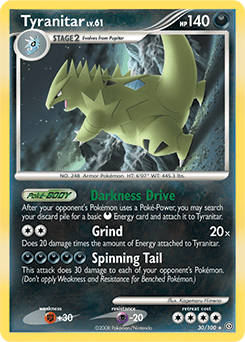 Tyranitar #30 from Stormfront
