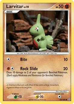Larvitar #63 from Stormfront
