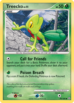 Treecko #79 from Stormfront