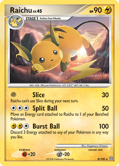 Raichu #8 from Stormfront