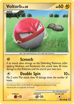 Voltorb #80 from Stormfront