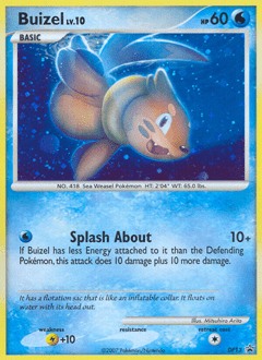 Buizel #DP13 from DP Black Star Promos