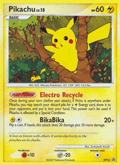 Pikachu #DP16 by Sumiyoshi Kizuki