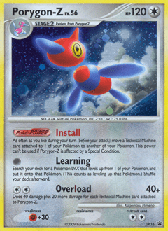 Porygon-Z #DP35 from DP Black Star Promos