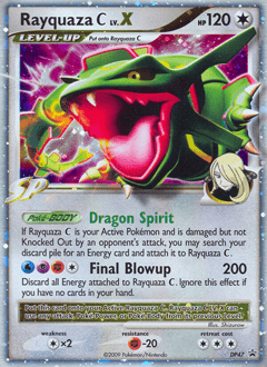 Rayquaza C #DP47 from DP Black Star Promos