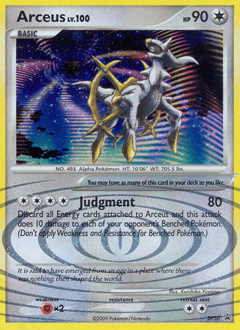Arceus #DP50 from DP Black Star Promos