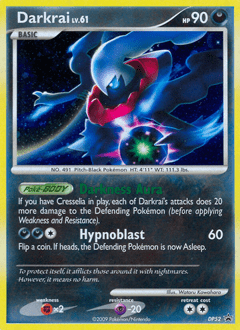 Darkrai #DP52 from DP Black Star Promos