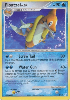 Floatzel #2 from Trainer Kit (Manphy)
