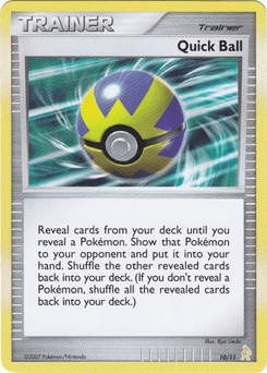 Quick Ball #10 from Trainer Kit (Lucario)
