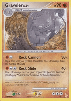Graveler #2 from Trainer Kit (Lucario)