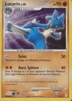 Lucario #3 from Trainer Kit (Lucario)