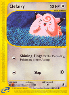 Clefairy #101 from Expedition Base Set