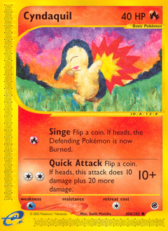 Cyndaquil #104 from Expedition Base Set