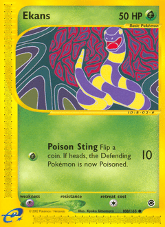 Ekans #108 from Expedition Base Set