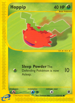 Hoppip #112 from Expedition Base Set